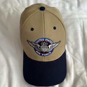 United States Air Force Tan and Black Cap